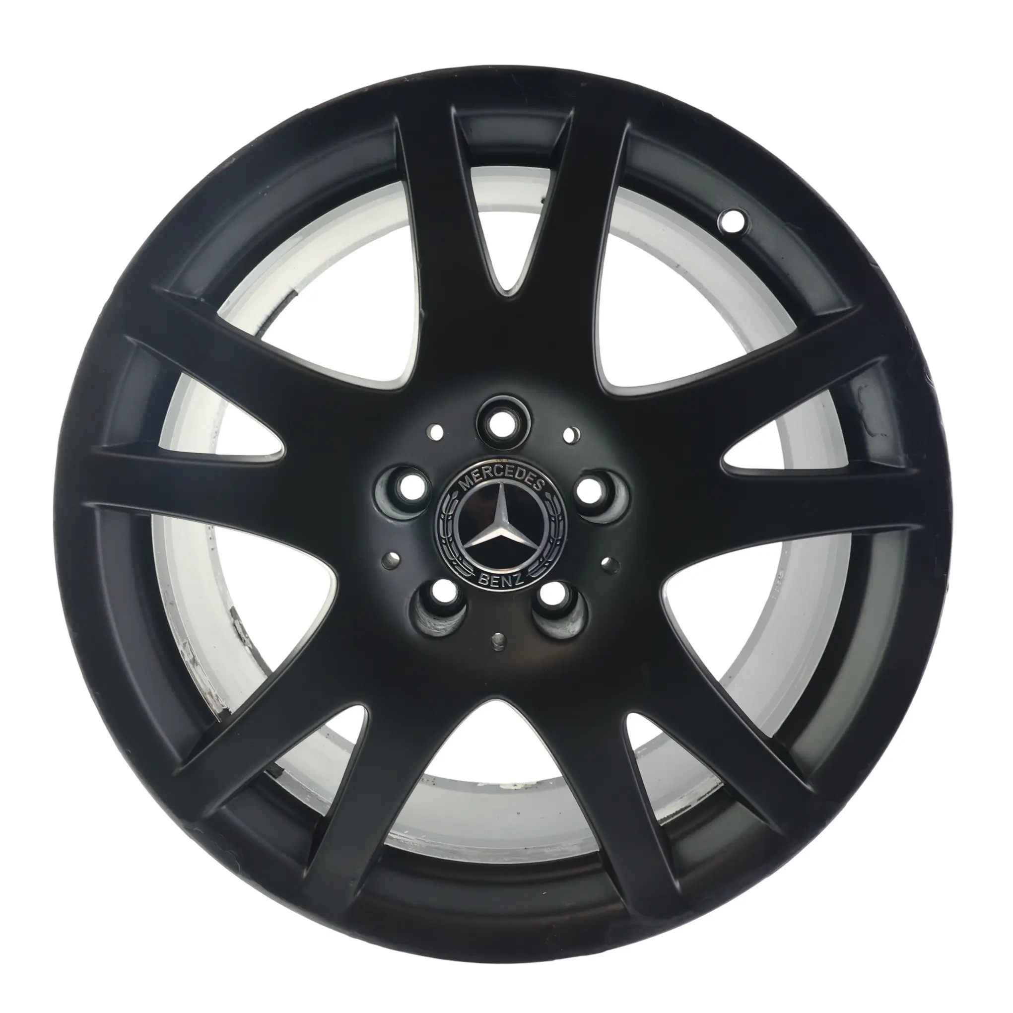 Mercedes CLS C219 Wheel Rim Alloy Black 17" 8,5J ET:18 5 Dbl Spoke A2194010702