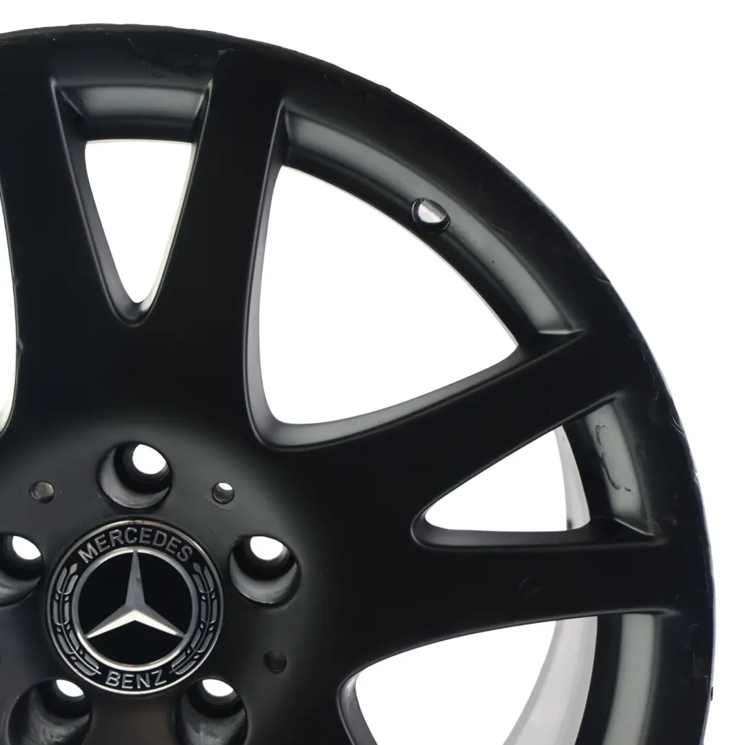 Mercedes CLS C219 Jante Alliage Noir 17" 8,5J ET:18 5 Rayons Dbl - SKU A2194010702-1 - Numéro de pièce A2194010702