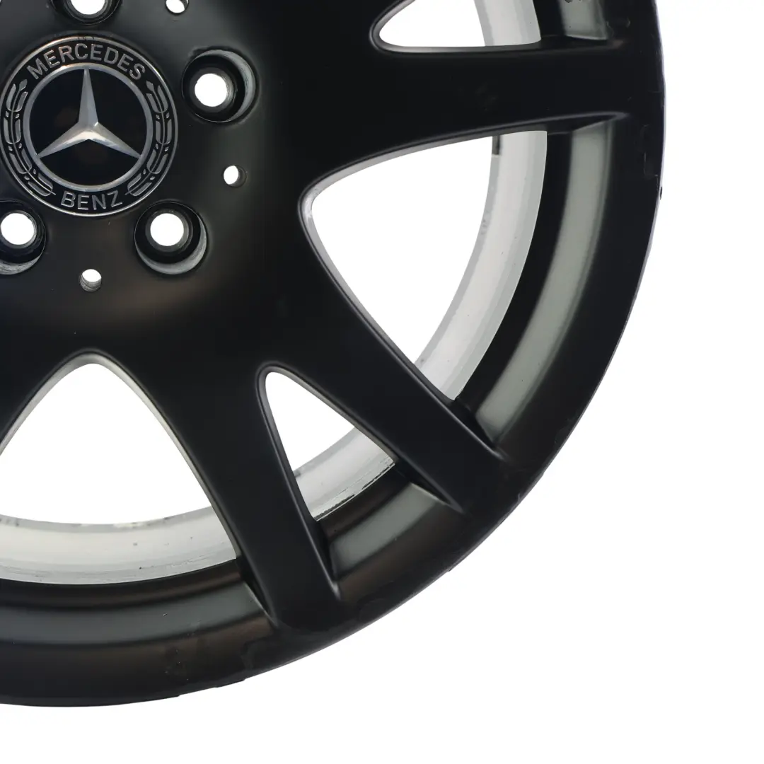 Rim Alloy Black 17" 8,5J ET:18 5 Dbl Spoke to Mercedes CLS C219 Wheel with Part number A2194010702 Mercedes CLS C219 Wheel Rim Alloy Black 17" 8,5J ET:18 5 Dbl Spoke - SKU A2194010702-1 - Part number A2194010702