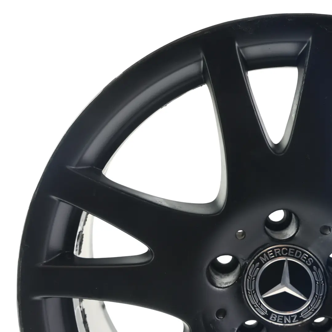 Mercedes CLS C219 Felga Alu Czarna 17" 8,5J ET:18 5 Dbl Spoke - SKU A2194010702-2 - Numer Części A2194010702