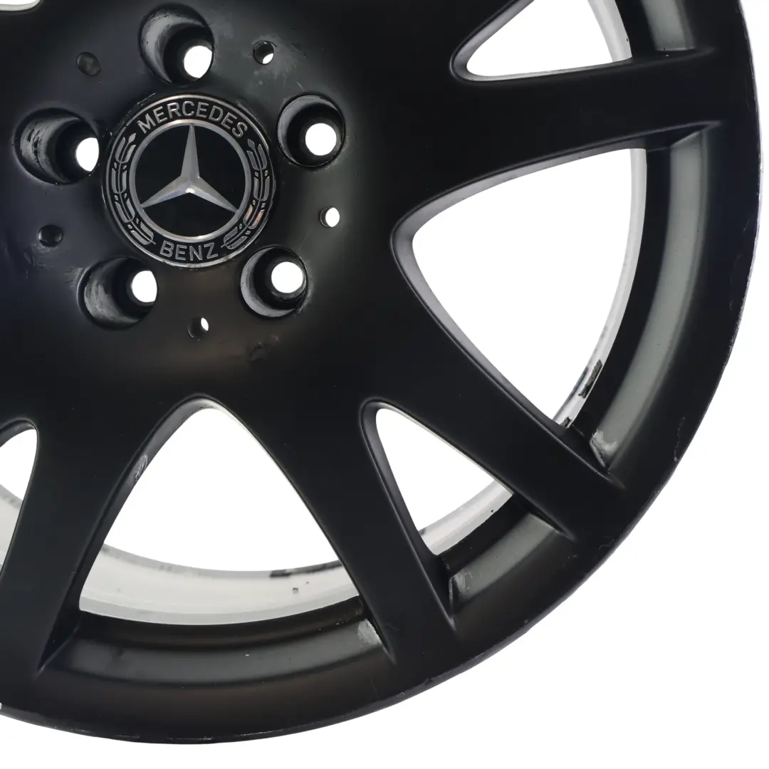 Mercedes CLS C219 Felge Alu Schwarz 17" 8,5J ET:18 5 Doppel Speiche - SKU A2194010702-2 - Teilenummer A2194010702