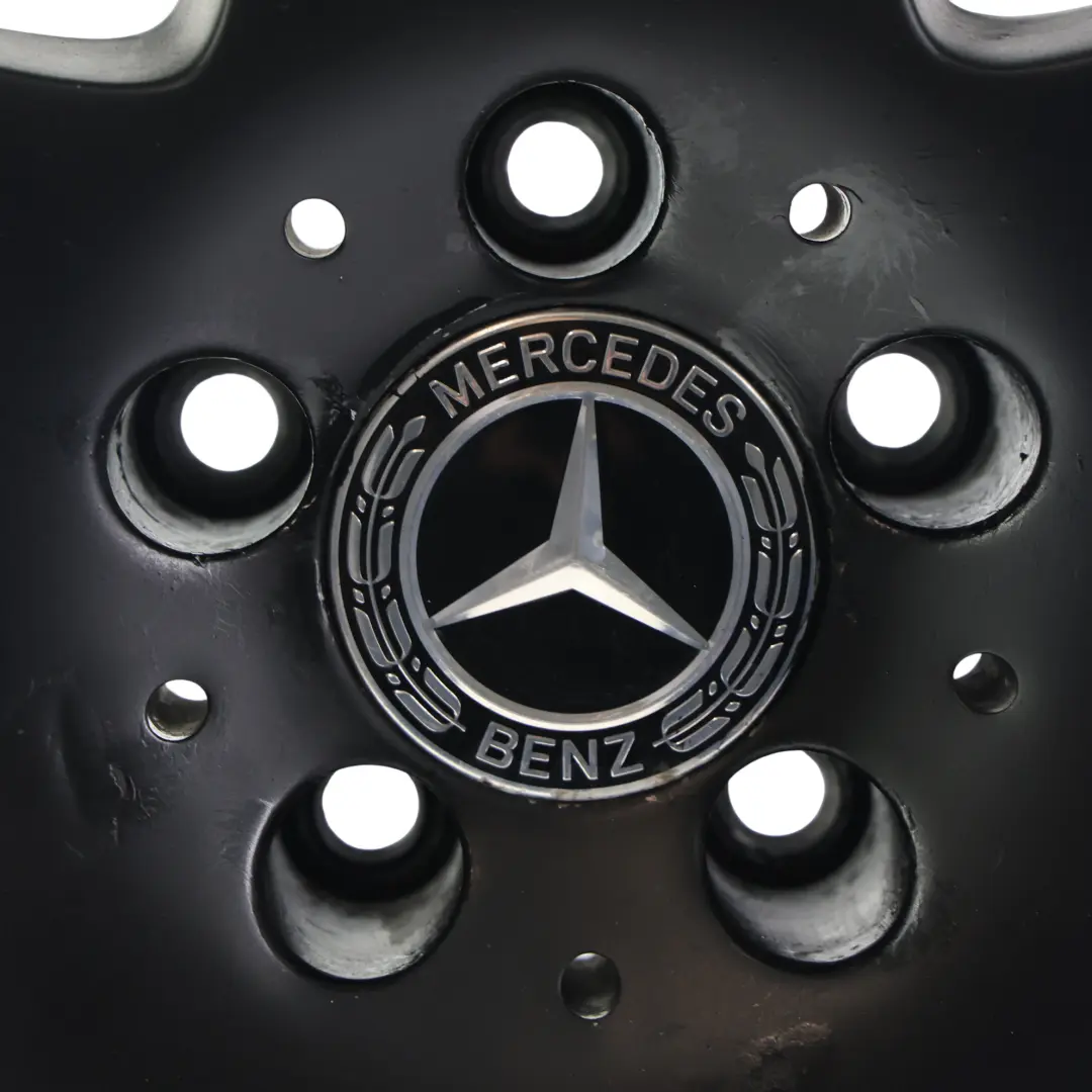 Mercedes CLS C219 Wheel Rim Alloy Black 17" 8,5J ET:18 5 Dbl Spoke - SKU A2194010702-2 - Part number A2194010702