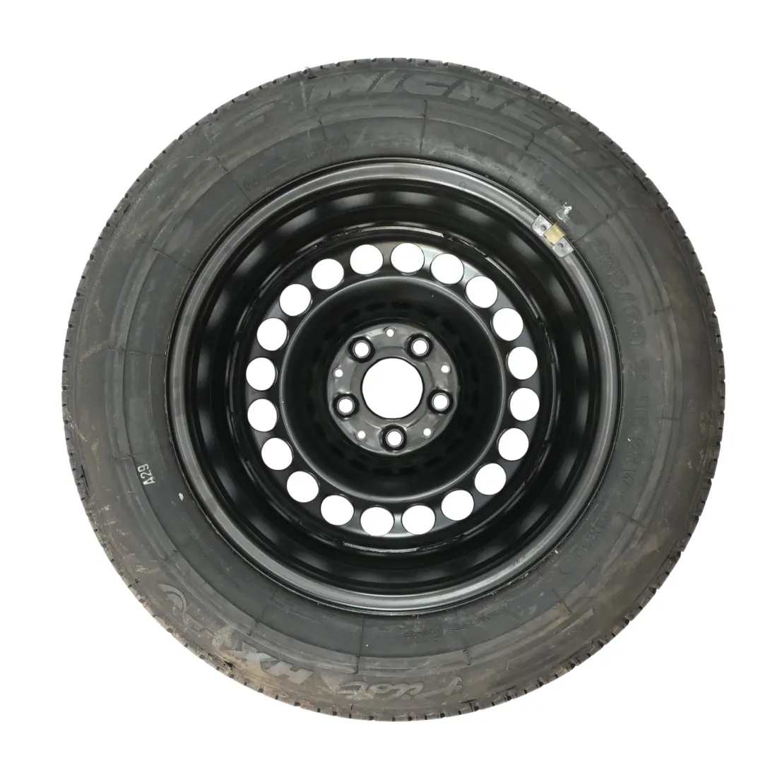 Spare Wheel 16" 7.5J ET:46 Black to Mercedes W220 with Part number A2204001202 Mercedes W220 Spare Wheel 16" 7.5J ET:46 Black - SKU A2204001202 - Part number A2204001202