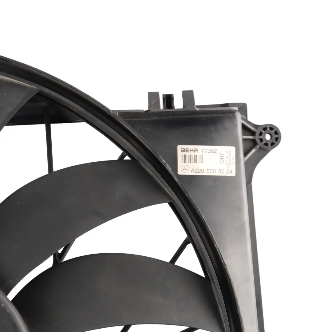 Cooling Radiator Fan 650W 13V to Mercedes C215 W220 Engine with Part number A2205000193 Mercedes C215 W220 Engine Cooling Radiator Fan 650W 13V - SKU A2205000193-1 - Part number A2205000193