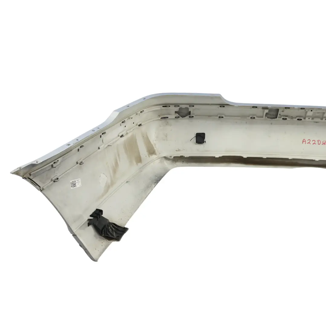 Mercedes W220 Rear Bumper Trim Panel Chalcedony Blue Metallic - 347 - SKU A2208800140-CHB - Part number A2208800140