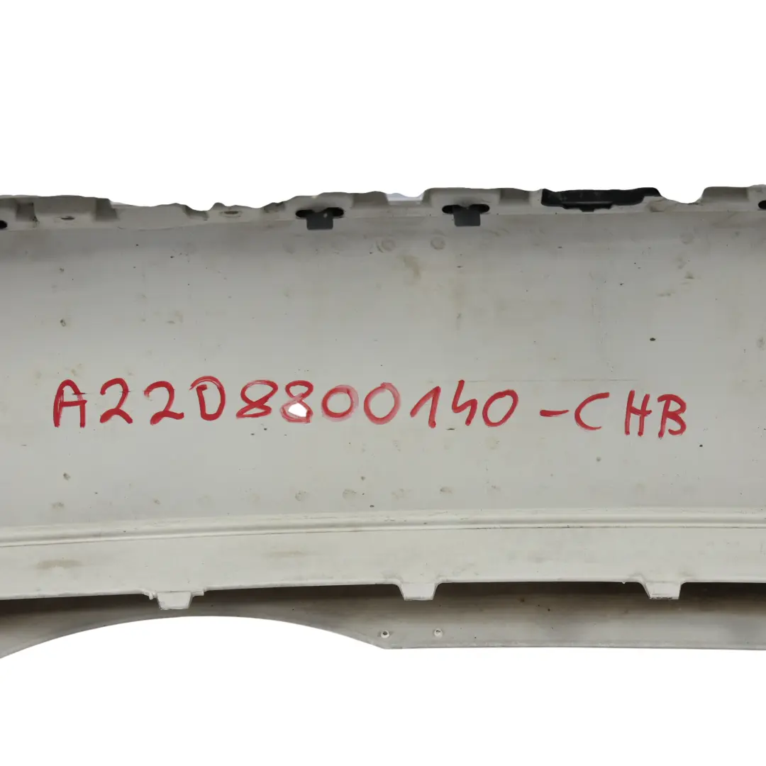 Mercedes W220 Rear Bumper Trim Panel Chalcedony Blue Metallic - 347 - SKU A2208800140-CHB - Part number A2208800140