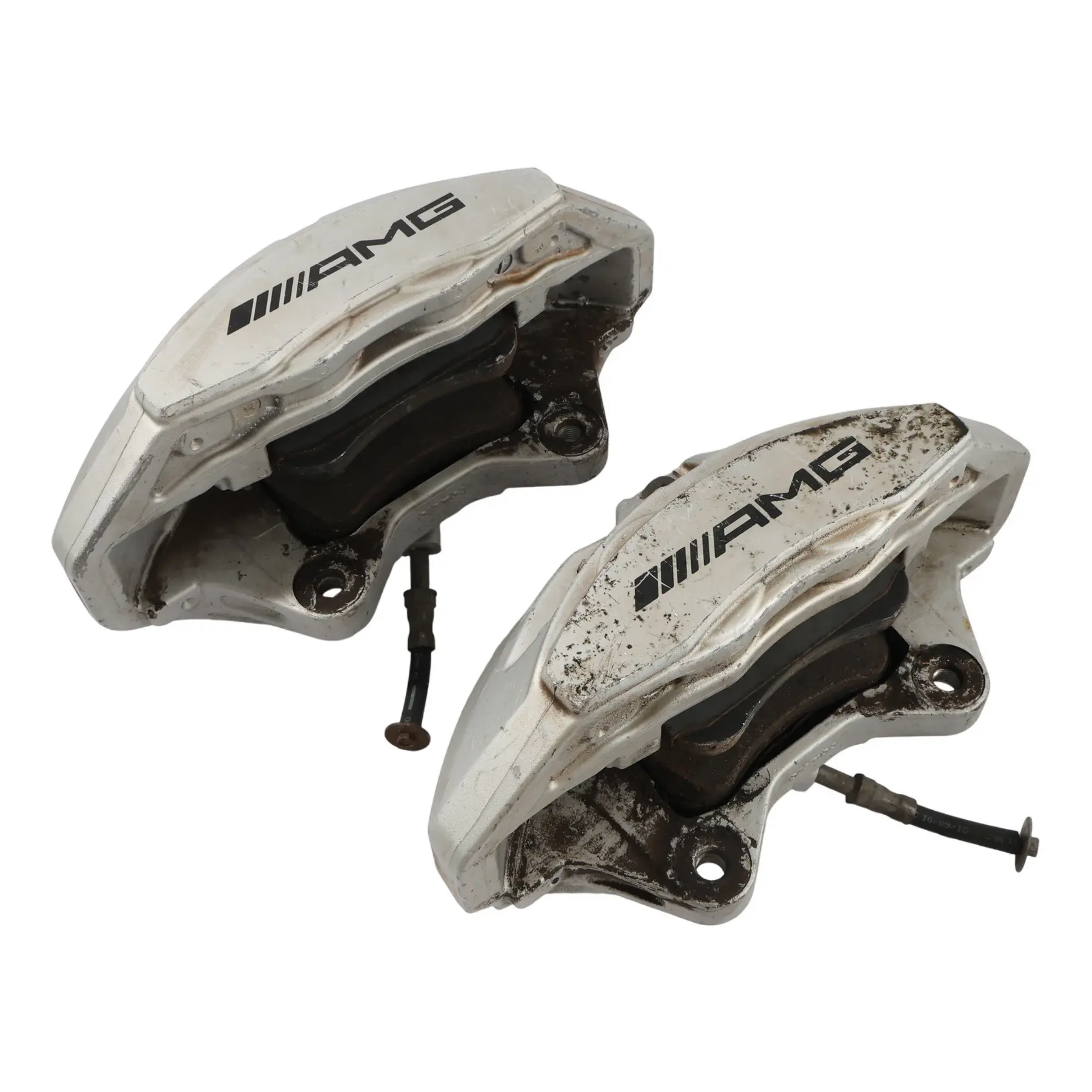Mercedes W221 Etrier de frein AMG Avant Gauche Droite Wheel Brake Unit Set