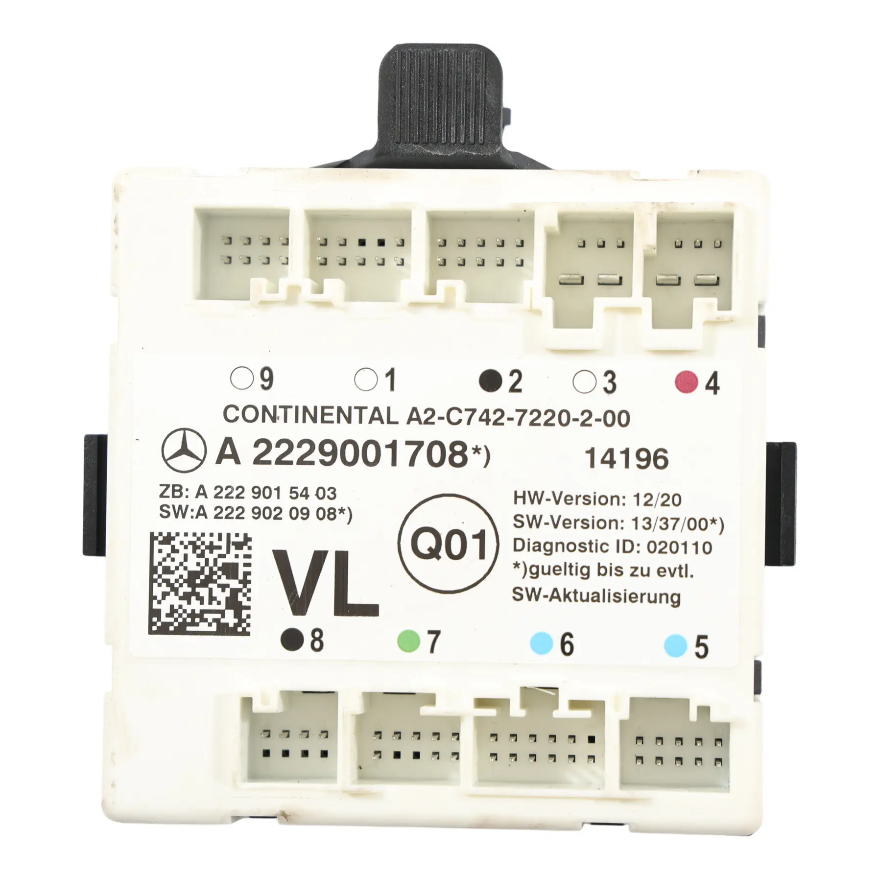 Mercedes W205 Modulo Controllo Porta Anteriore Sinistra A2229001708