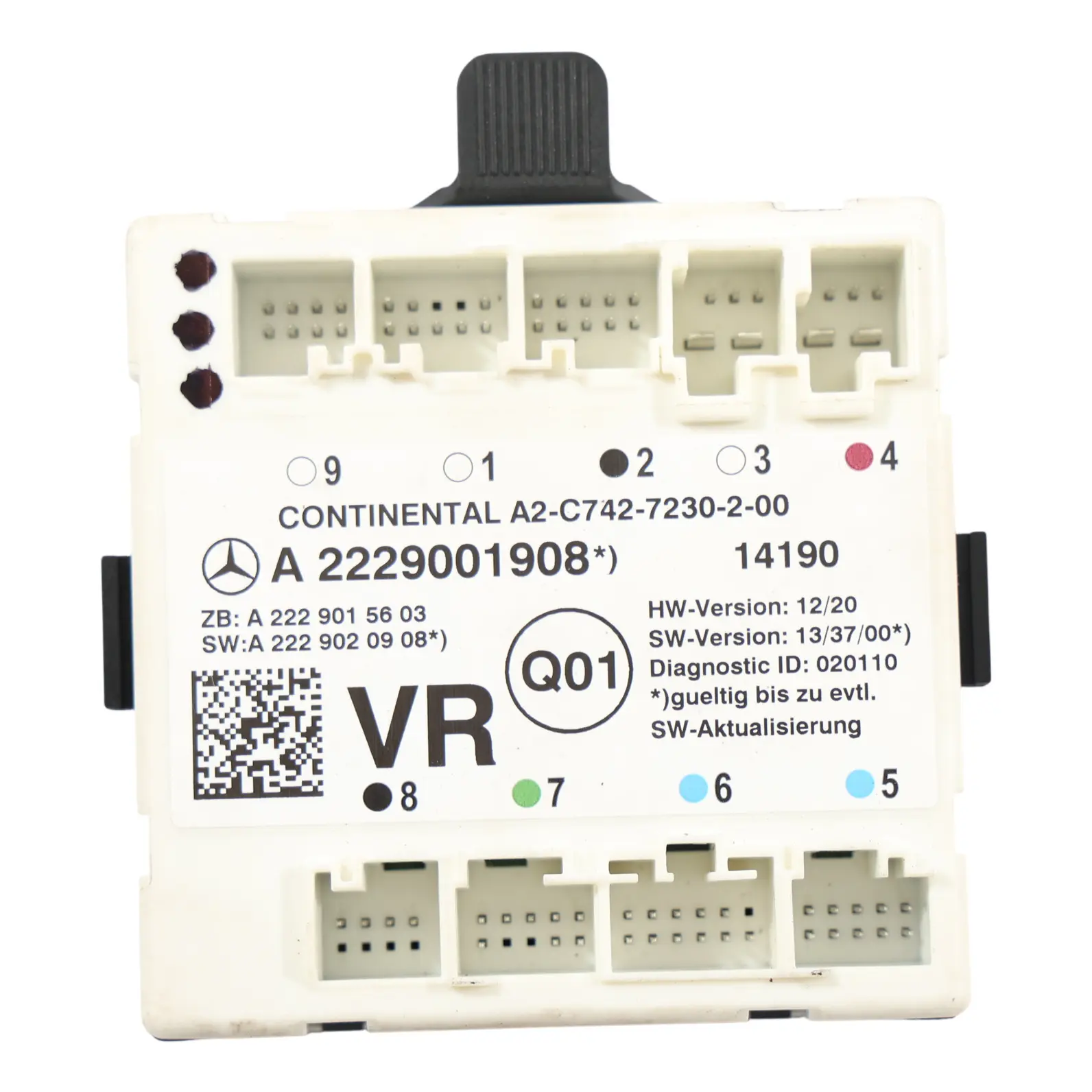 Mercedes W205 Moduł Sterowania Drzwiami ECU Przedni Prawy A2229001908