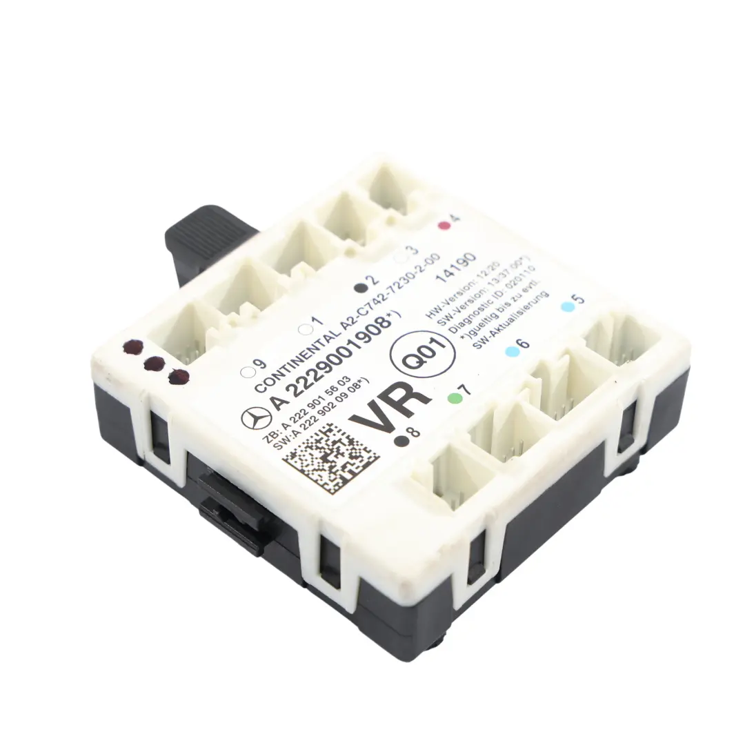 Moduł Sterowania Drzwiami ECU Przedni Prawy do Mercedes W205 o numerze A2229001908 Mercedes W205 Moduł Sterowania Drzwiami ECU Przedni Prawy - SKU A2229001908 - Numer Części A2229001908