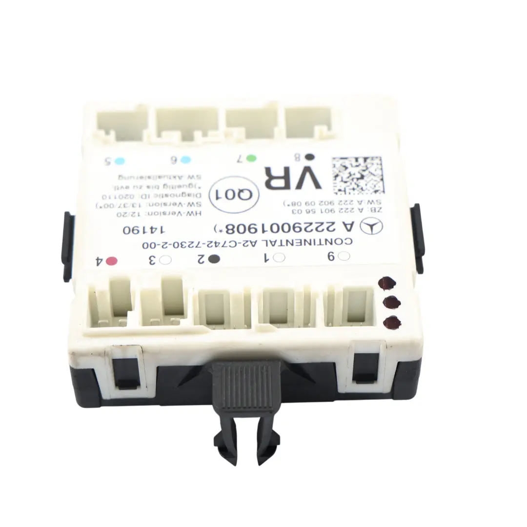 Mercedes W205 Türsteuergerät Modul ECU Vorne Rechts - SKU A2229001908 - Teilenummer A2229001908