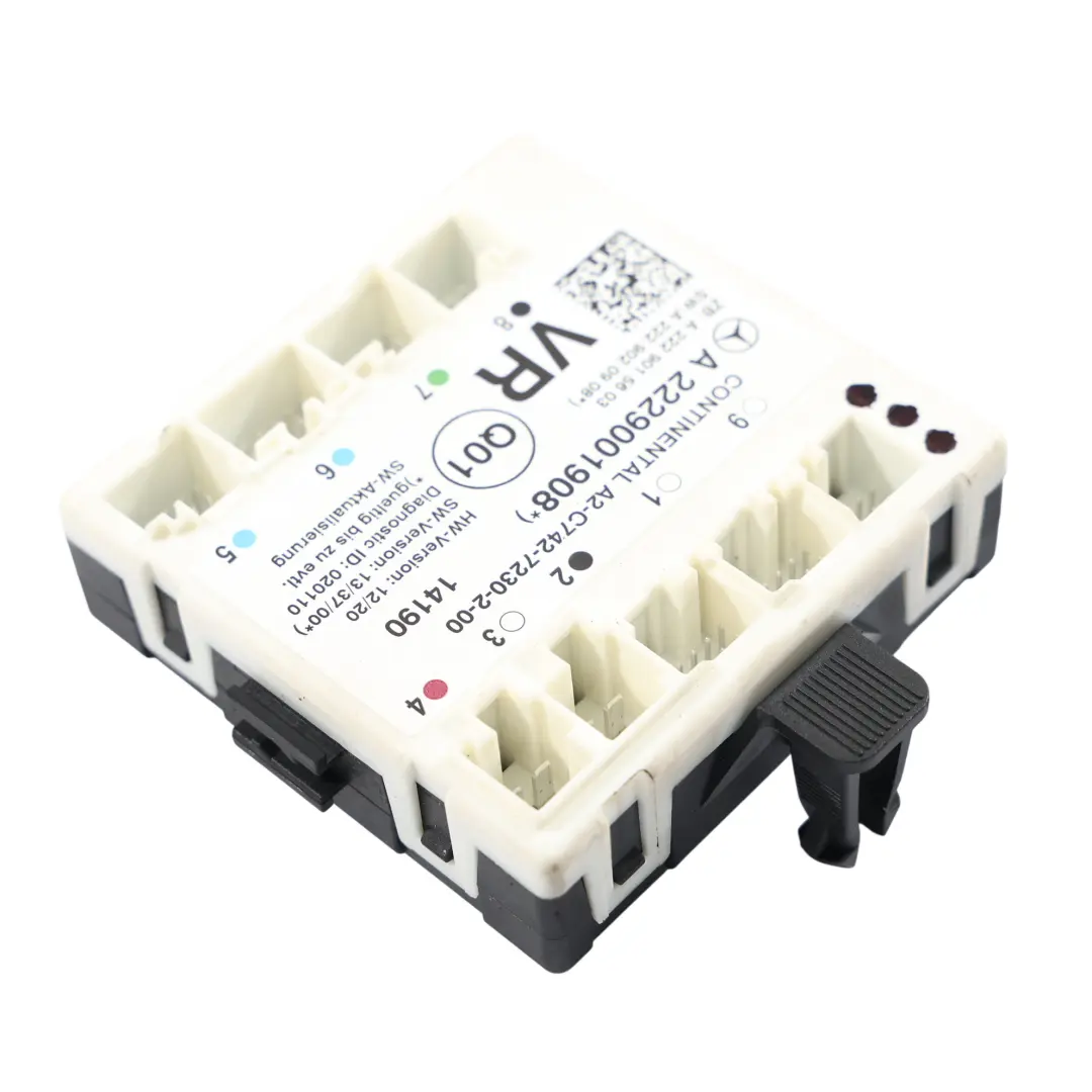 Türsteuergerät Modul ECU Vorne Rechts für Mercedes W205 mit Teilenummer A2229001908 Mercedes W205 Türsteuergerät Modul ECU Vorne Rechts - SKU A2229001908 - Teilenummer A2229001908