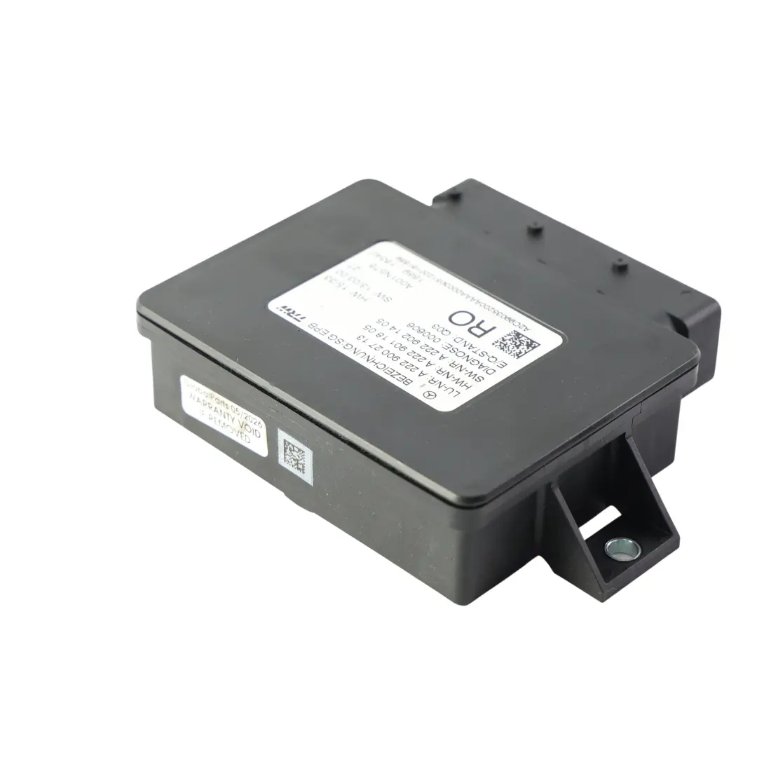 Module Commande Frein Stationnement Électrique pour Mercedes W222 W205 à propos du numéro de pièce A2229002713 Mercedes W222 W205 Module Commande Frein Stationnement Électrique - SKU A2229002713 - Numéro de pièce A2229002713