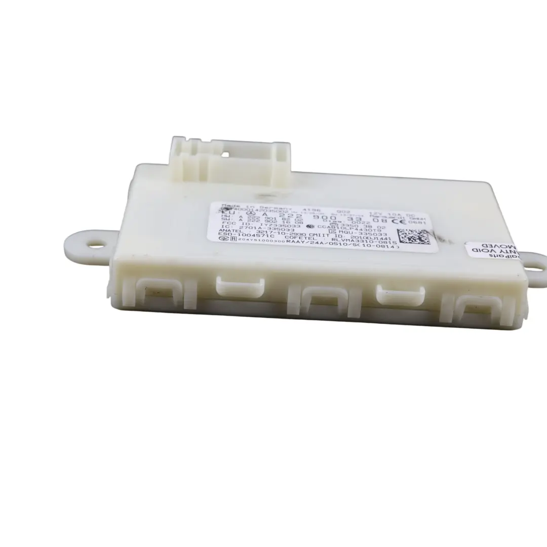 Mercedes W222 W205 S205 Keyless Entry Control Module ECU - SKU A2229003308 - Part number A2229003308