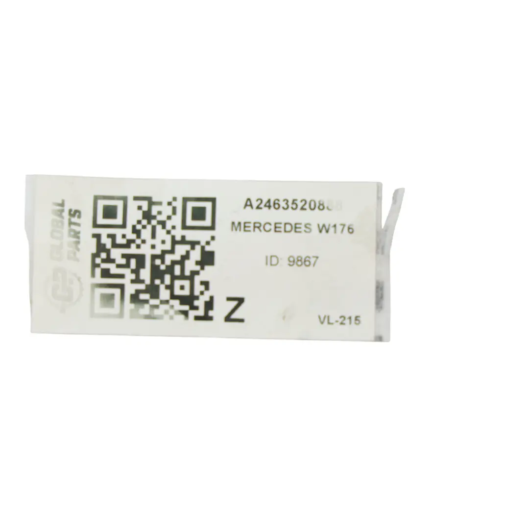 Mercedes W176 Querlenker Hinten Unten Verkleidung Abdeckung - SKU A2463520888 - Teilenummer A2463520888