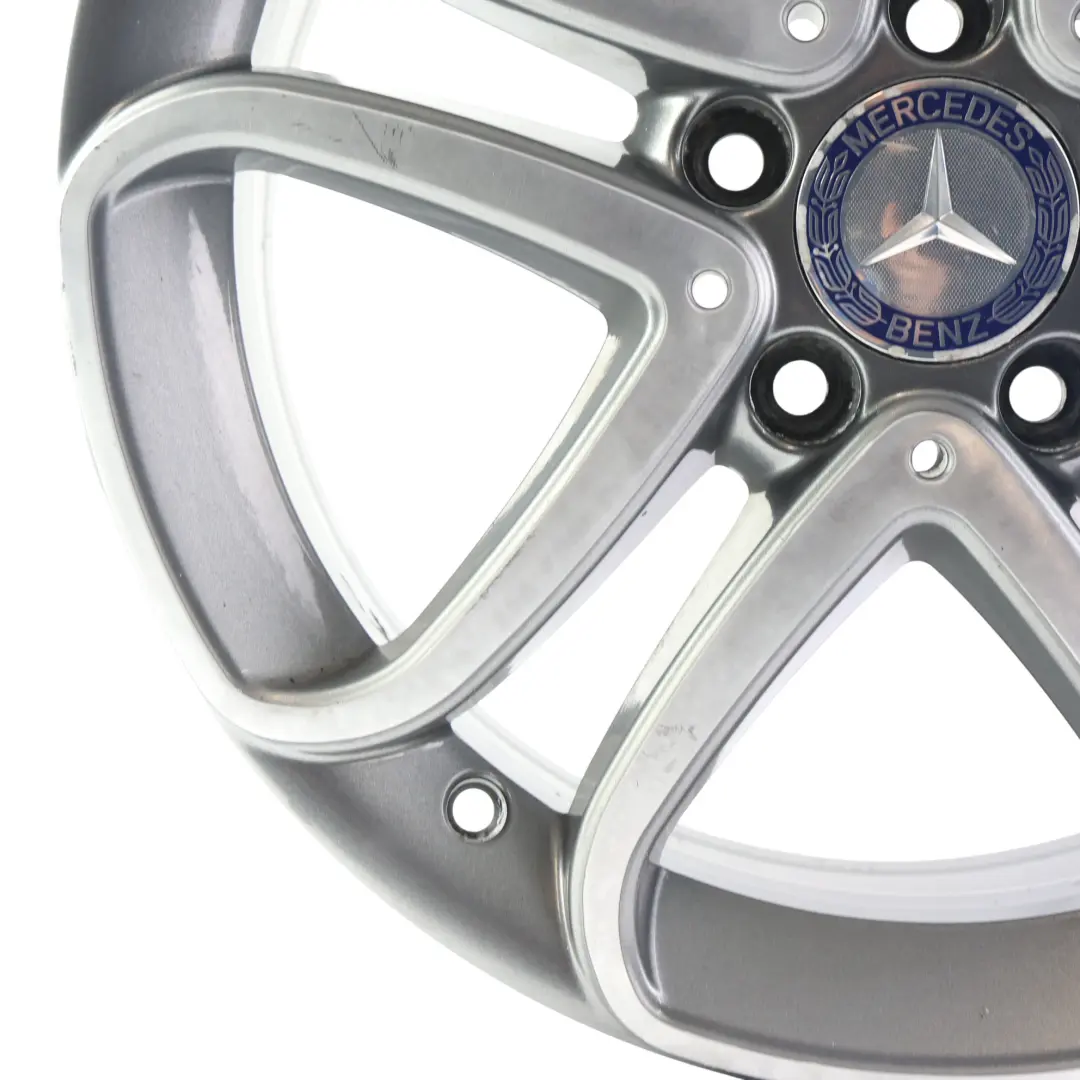 Mercedes W176 Jante Alliage 17" 5 Double Rayon ET:52.5 7.5J - SKU A2464010302-1 - Numéro de pièce A2464010302