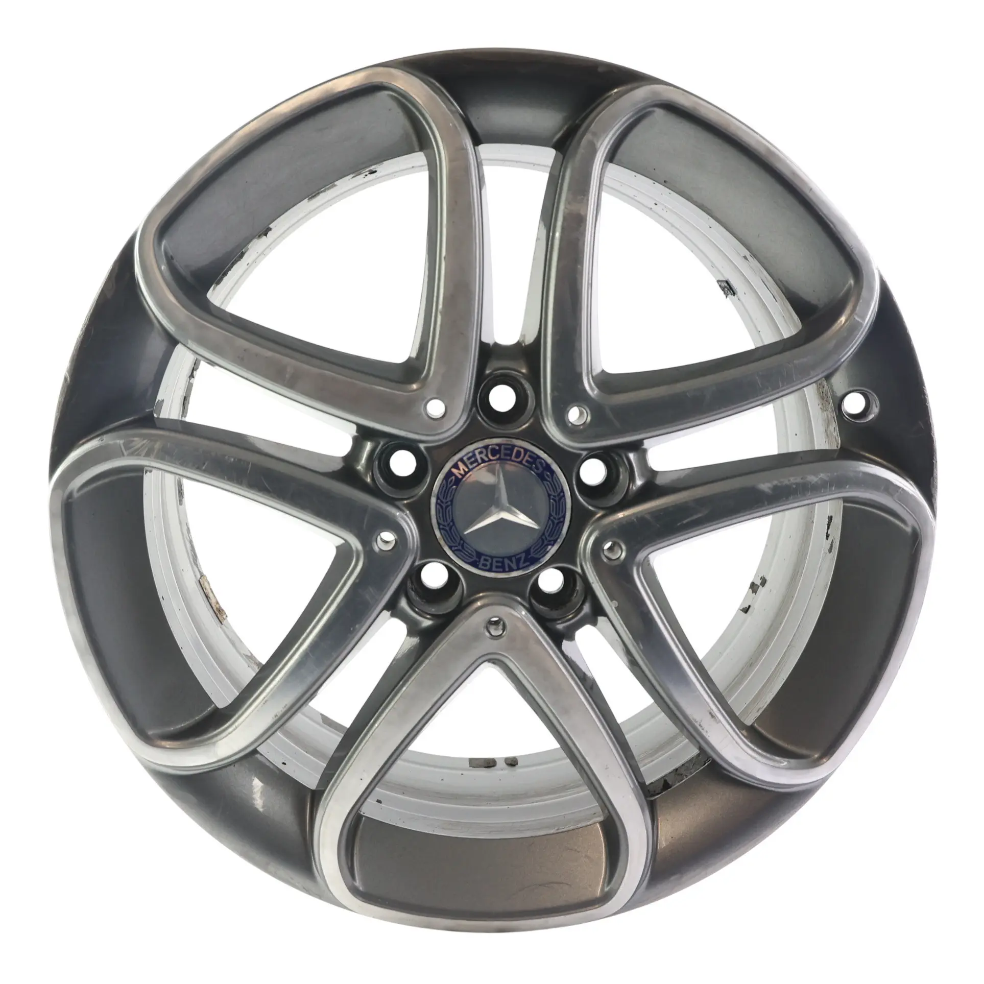 Mercedes W176 Llanta De Aleación 17" ET:52.5 7.5J 5 Radios Dobles A2464010302