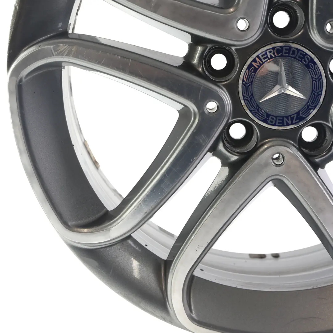 Felga Aluminiowa 17" ET:52.5 7.5J do Mercedes W176 o numerze A2464010302 Mercedes W176 Felga Aluminiowa 17" ET:52.5 7.5J - SKU A2464010302-2 - Numer Części A2464010302