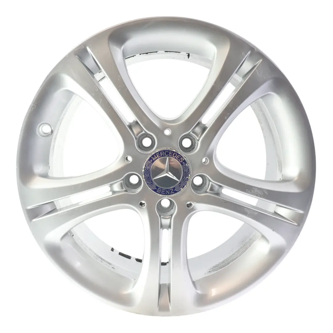 Mercedes W176 W246 Silver Wheel Alloy Rim 17" 7.5J ET:52.5 - SKU A2464011002-6 - Part number A2464011002