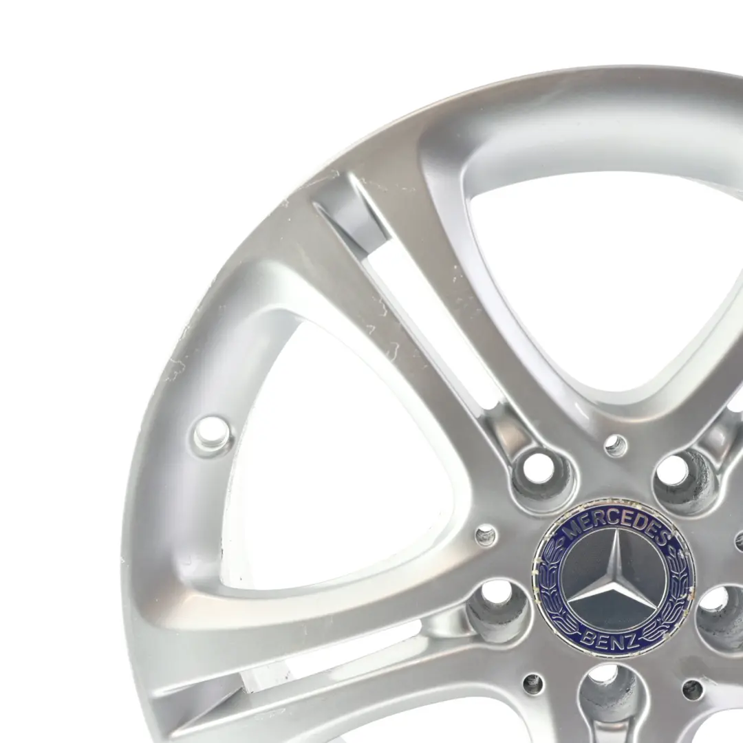 Mercedes W176 W246 Llanta Aleación Plata 17" 7.5J ET:52.5 - SKU A2464011002-6 - Número de pieza A2464011002
