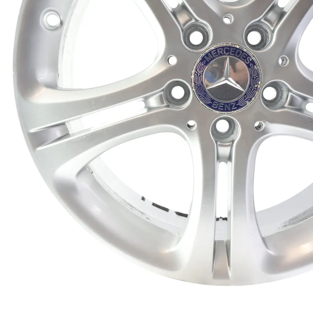 Mercedes W176 W246 Llanta Aleación Plata 17" 7.5J ET:52.5 - SKU A2464011002-6 - Número de pieza A2464011002