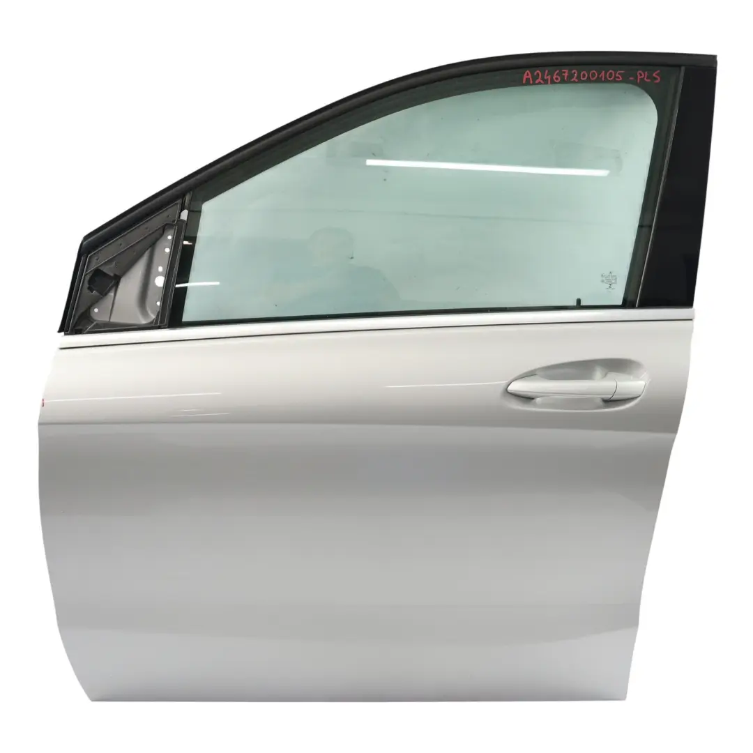 Mercedes W246 Door Front Left N/S B-Class Polar Silver Metallic - 761 - SKU A2467200105-PLS - Part number A2467200105