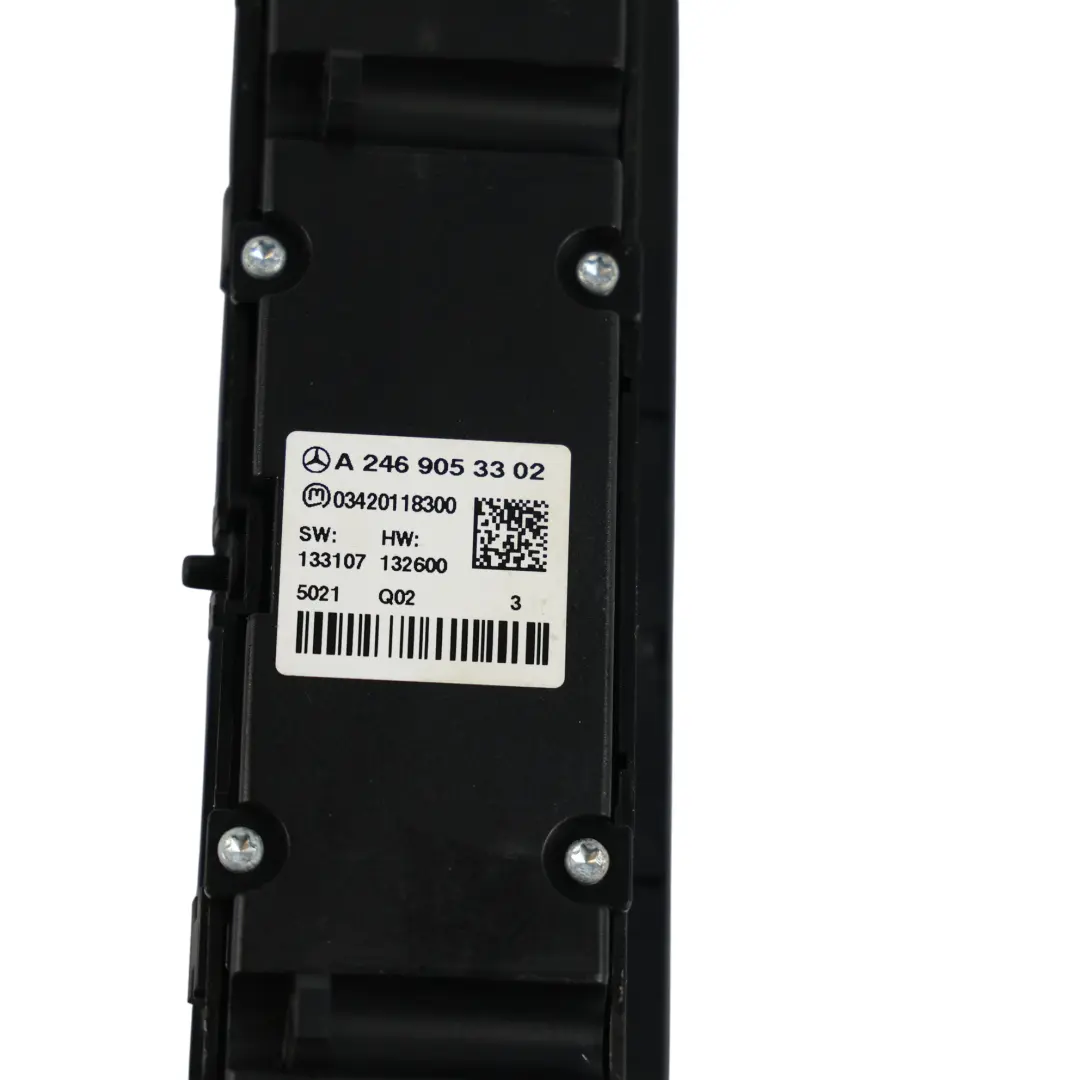 Hazard Light Switch Center Console Control Block Panel to Mercedes C117 with Part number A2469053302 Mercedes C117 Hazard Light Switch Center Console Control Block Panel - SKU A2469053302 - Part number A2469053302