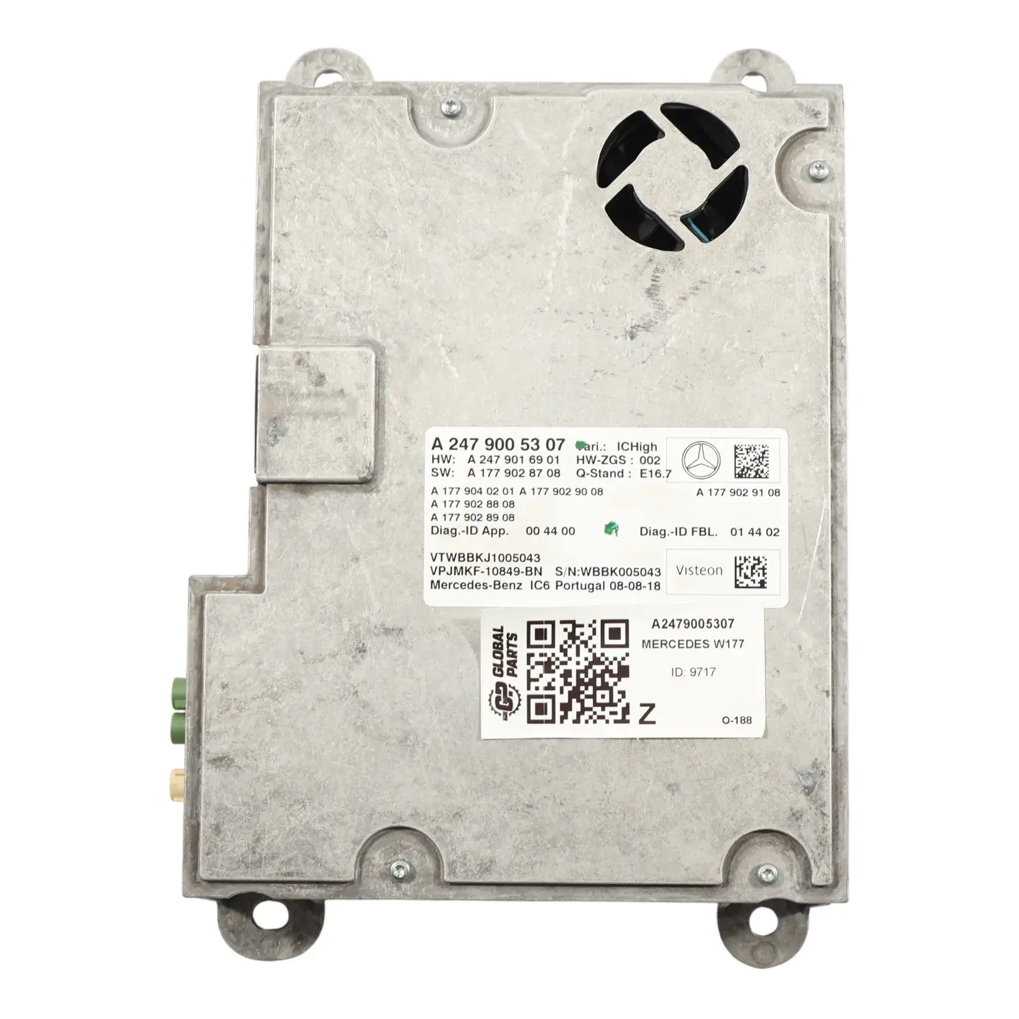 Mercedes W177 Módulo Control Carrocería BCM Unidad Controladora A2479005307