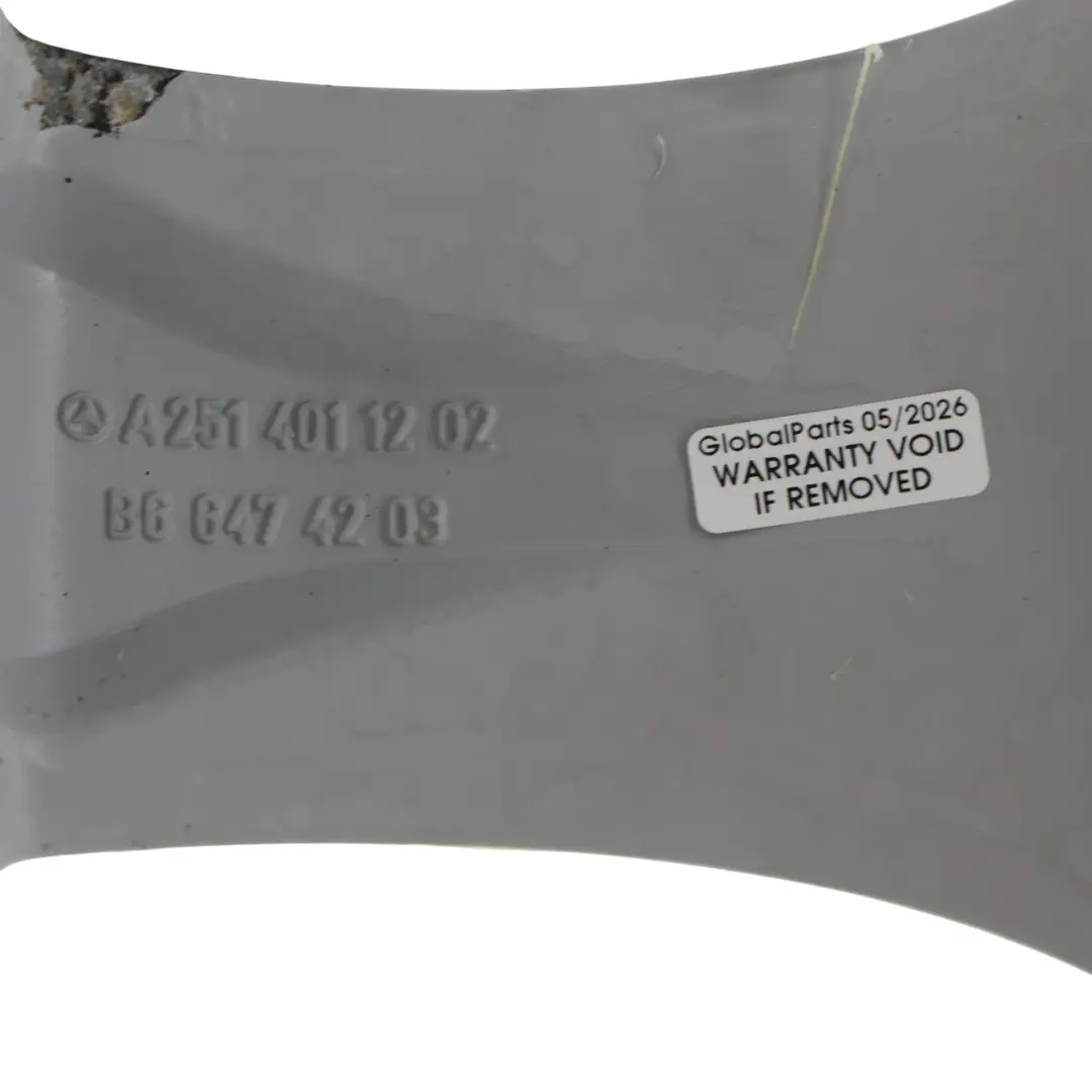 Mercedes W251 Silver Wheel Alloy Rim 19" 8J ET:67 5 Spoke - SKU A2514011202-3 - Part number A2514011202