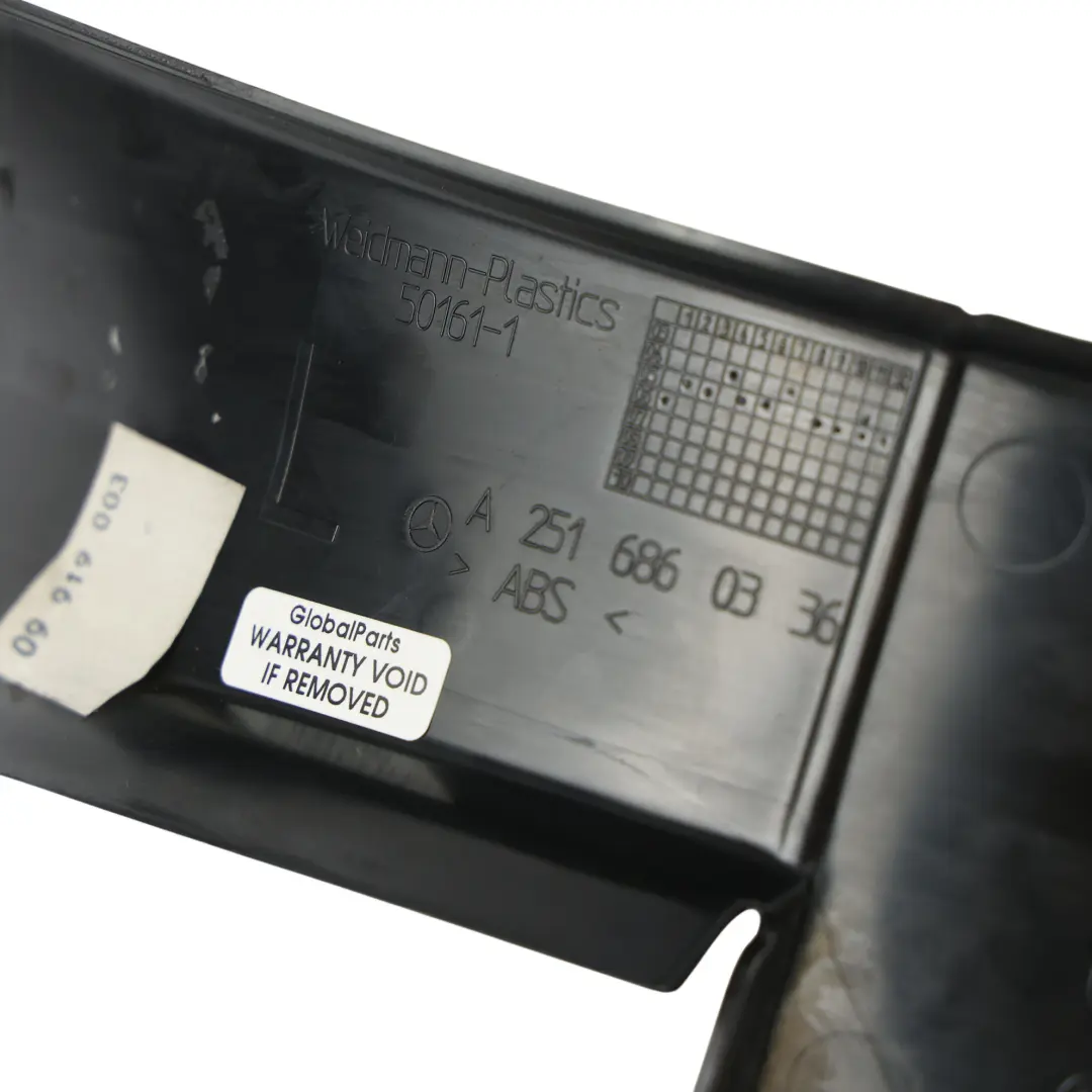 Mercedes W251 Nakładka Listwa Progu Tylna Lewa - SKU A2516860336 - Numer Części A2516860336