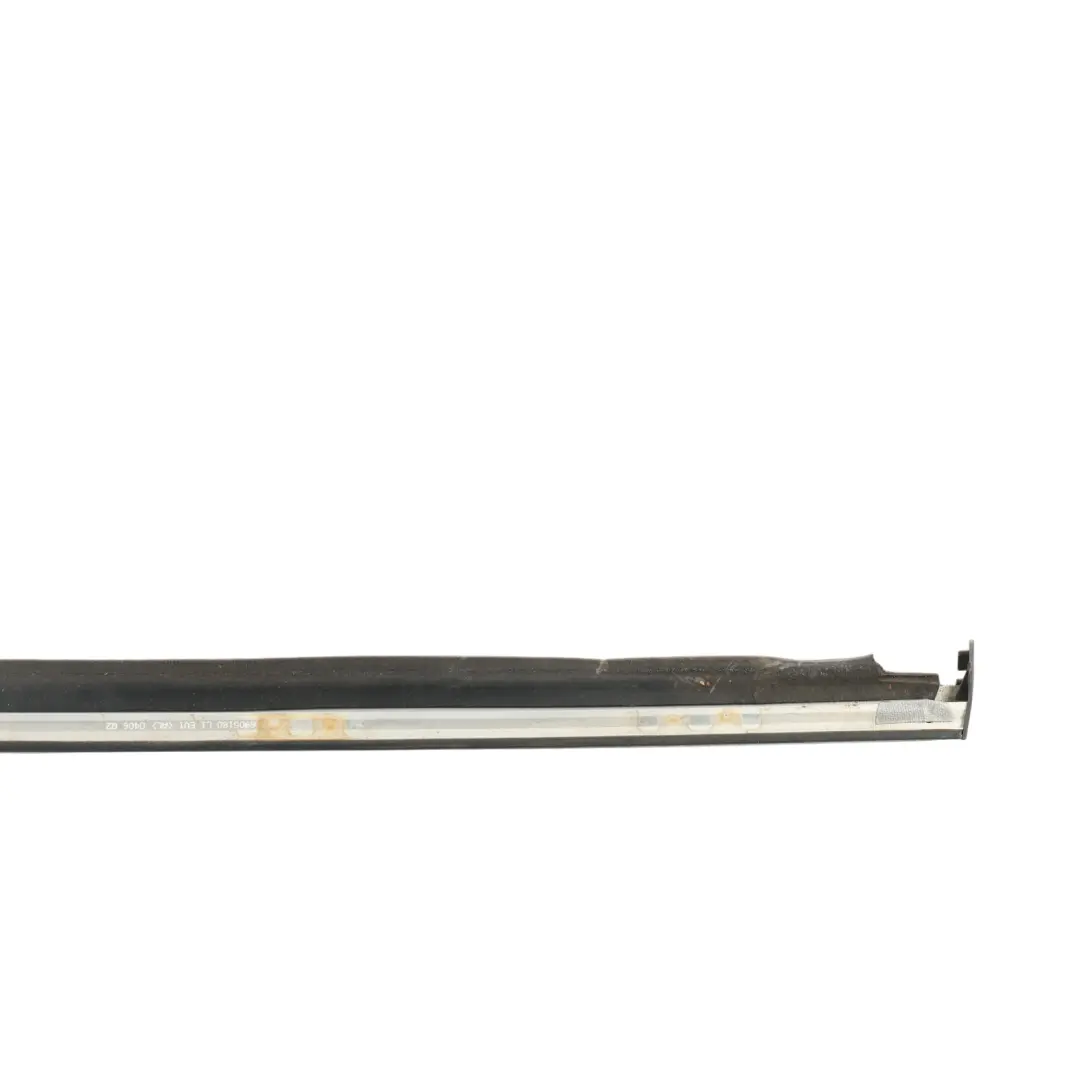 Quarter Window Bottom Strip Moulding Left N/S to Mercedes W251 Rear with Part number A2516905180 Mercedes W251 Rear Quarter Window Bottom Strip Moulding Left N/S - SKU A2516905180 - Part number A2516905180