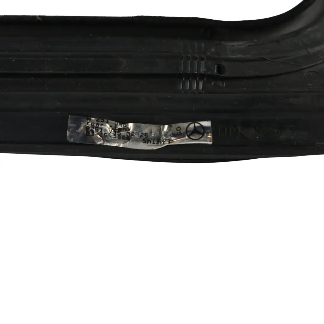 Guía Ventana Puerta Trasera Derecha Junta para Mercedes W251 con número de pieza A2517350225 Mercedes W251 Guía Ventana Puerta Trasera Derecha Junta - SKU A2517350225 - Número de pieza A2517350225