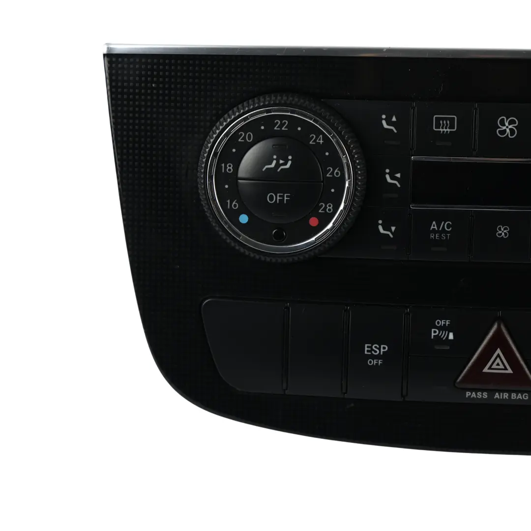 Mercedes W164 W251 Air Con Heater Climate Control Panel Switch - SKU RHD-A2518700189 - Part number A2518700189