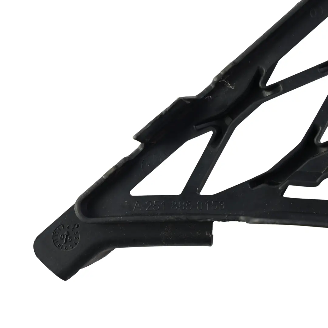 Front Bumper Lower Grille Trim Cover Panel Left N/S to Mercedes W251 with Part number A2518850153 Mercedes W251 Front Bumper Lower Grille Trim Cover Panel Left N/S - SKU A2518850153 - Part number A2518850153