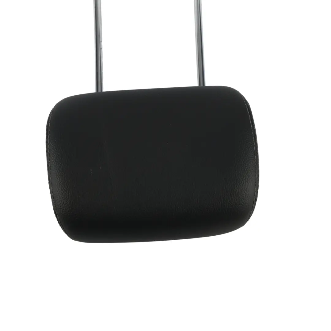Headrest Head Restraint Front Rear Black Leather to Mercedes W164 W251 Seat with Part number A2519704450 Mercedes W164 W251 Seat Headrest Head Restraint Front Rear Black Leather - SKU A2519704450 - Part number A2519704450