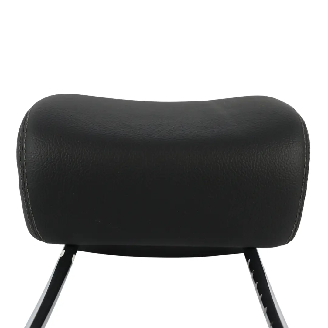 Headrest Head Restraint Front Rear Black Leather to Mercedes W164 W251 Seat with Part number A2519704450 Mercedes W164 W251 Seat Headrest Head Restraint Front Rear Black Leather - SKU A2519704450 - Part number A2519704450