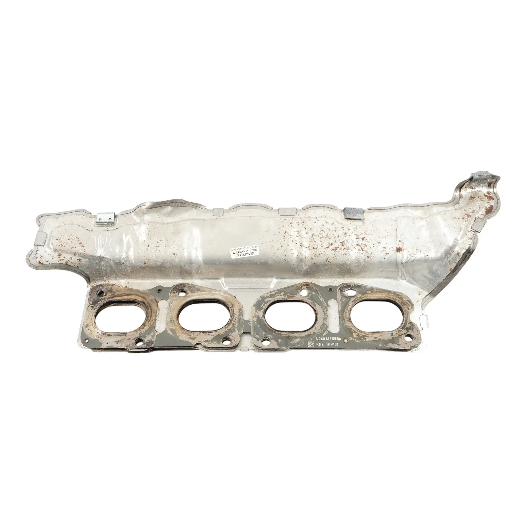 Mercedes W177 Turbolader Krümmer Dichtung Hitzeschild Platte M260 A2601420000