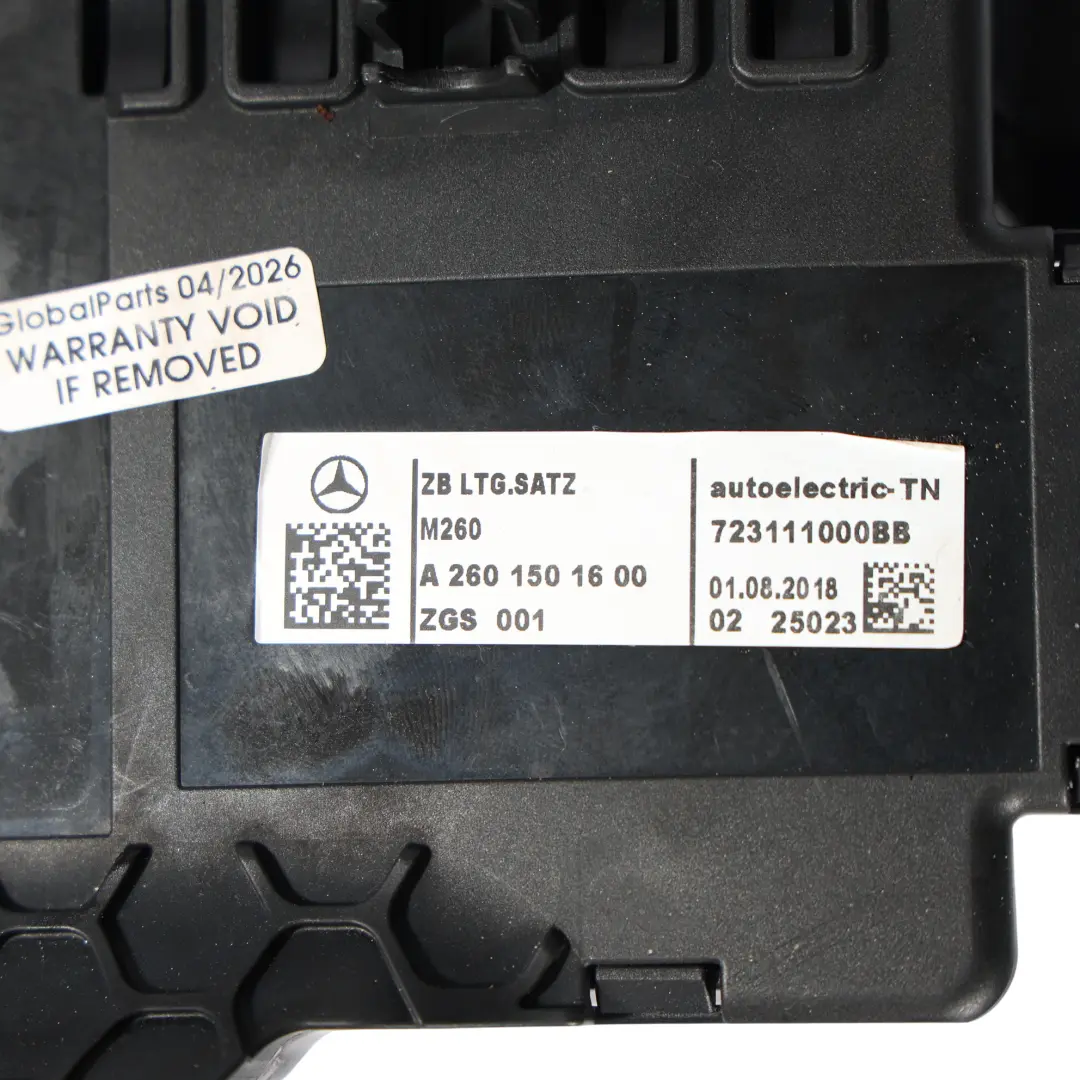 Wiring Loom Harness Cables M260 Petrol to Mercedes W177 Engine with Part number A2601501600 Mercedes W177 Engine Wiring Loom Harness Cables M260 Petrol - SKU A2601501600 - Part number A2601501600