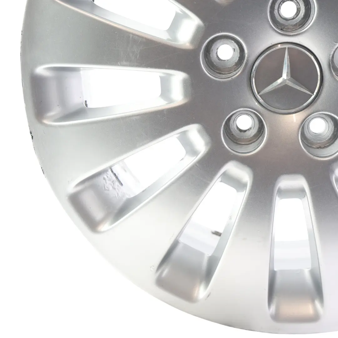 Alloy Wheel Rim Silver 16" ET44 6.5J to Mercedes Citan W415 with Part number A4154011000 Mercedes Citan W415 Alloy Wheel Rim Silver 16" ET44 6.5J - SKU A4154011000-1 - Part number A4154011000