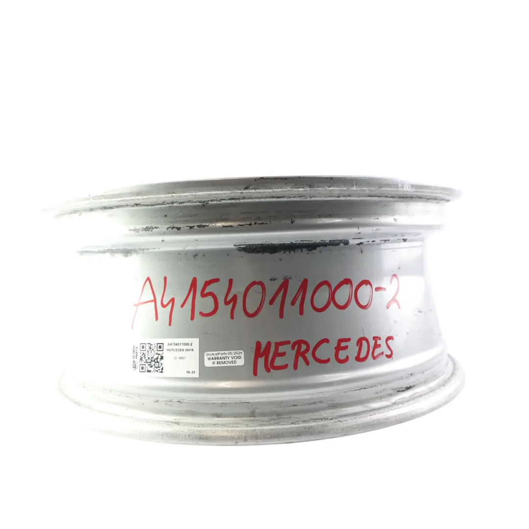 Mercedes Citan W415 Llanta Aleación Plata 16" ET44 6.5J - SKU A4154011000-2 - Número de pieza A4154011000