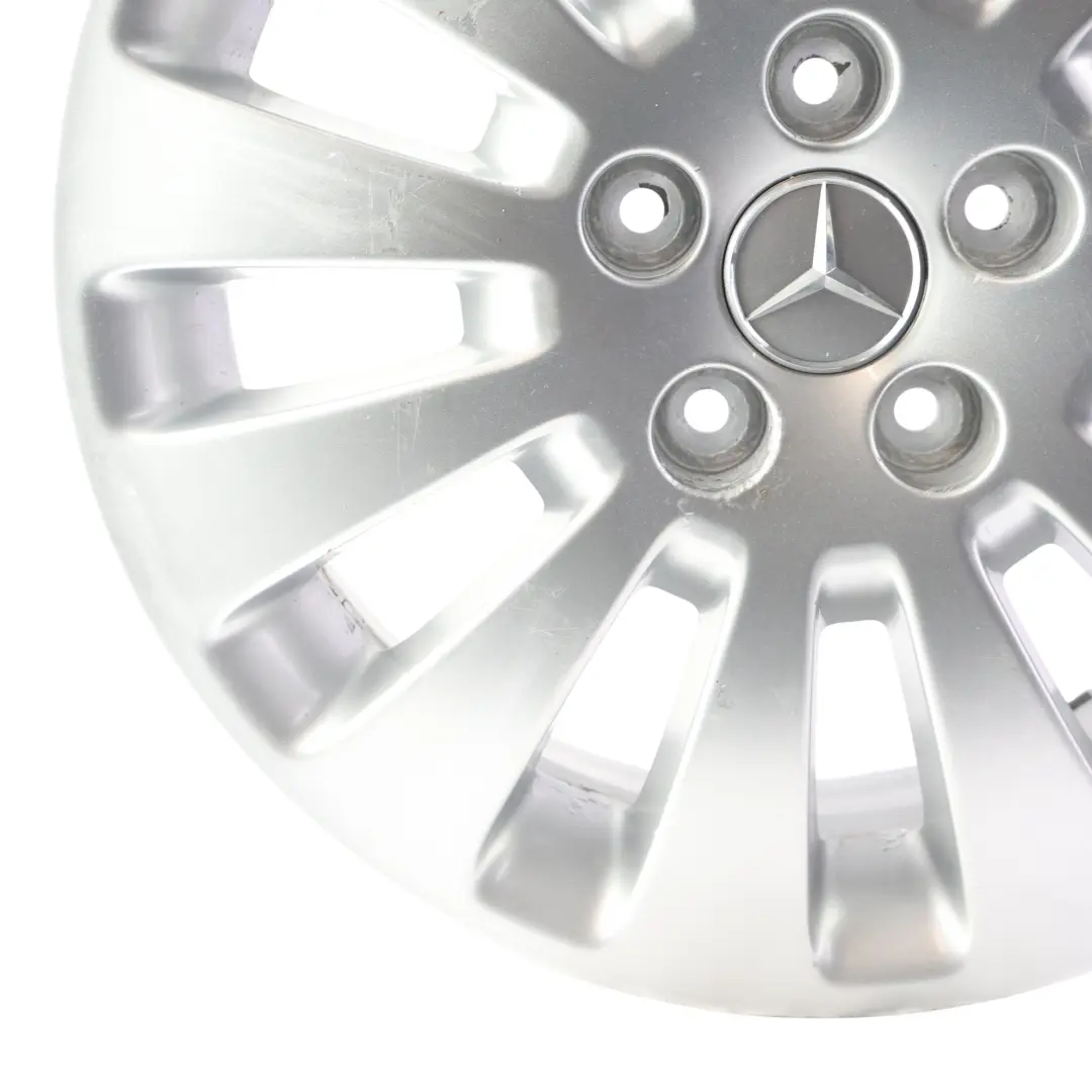 Alloy Wheel Rim Silver 16" ET44 6.5J to Mercedes Citan W415 with Part number A4154011000 Mercedes Citan W415 Alloy Wheel Rim Silver 16" ET44 6.5J - SKU A4154011000-2 - Part number A4154011000