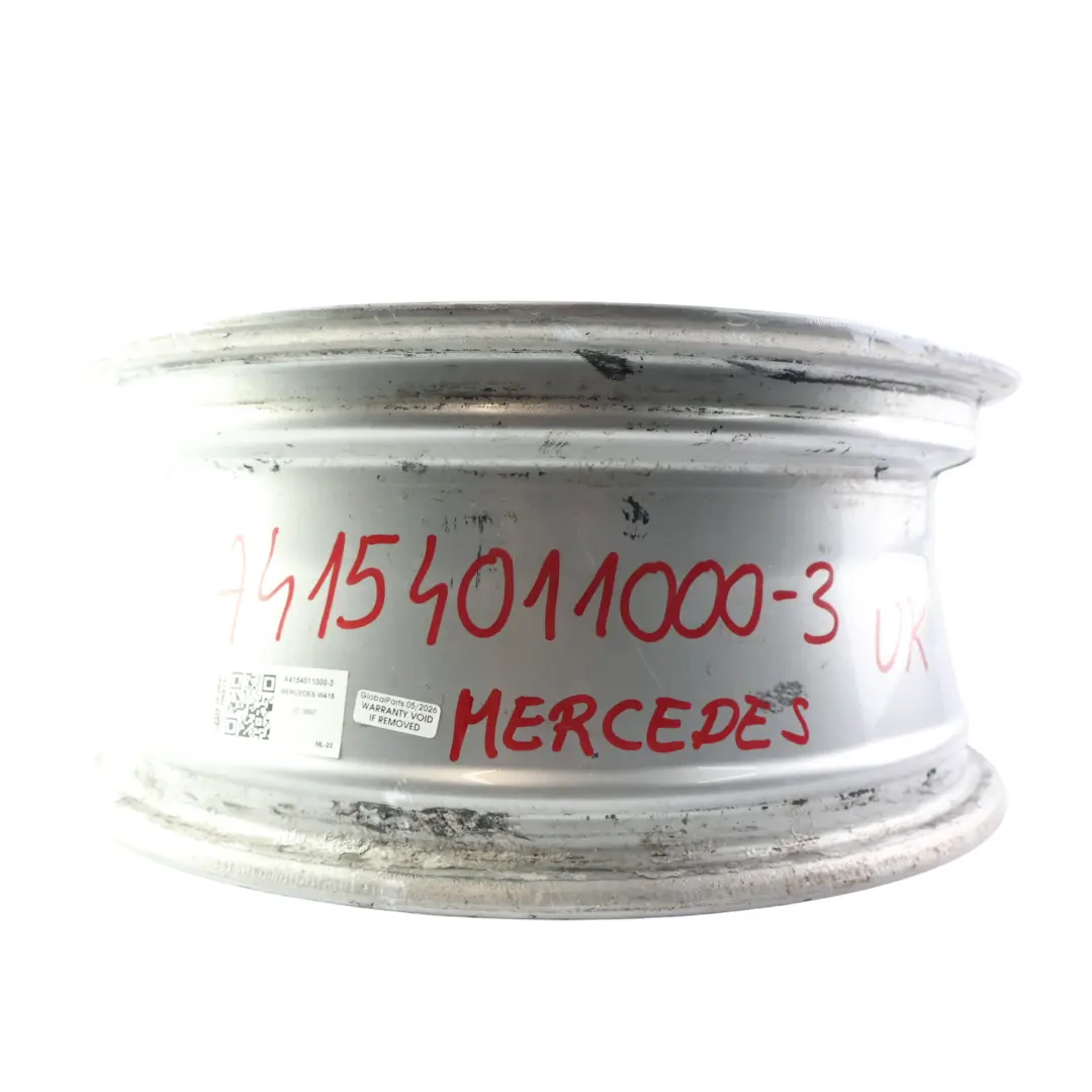 Alloy Wheel Rim Silver 16" ET44 6.5J to Mercedes Citan W415 with Part number A4154011000 Mercedes Citan W415 Alloy Wheel Rim Silver 16" ET44 6.5J - SKU A4154011000-3 - Part number A4154011000