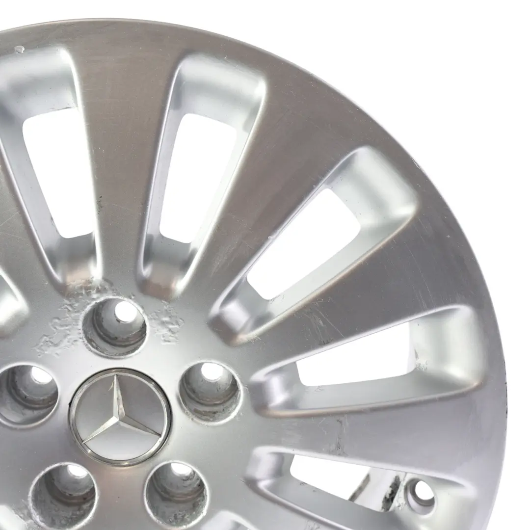 Alloy Wheel Rim Silver 16" ET44 6.5J to Mercedes Citan W415 with Part number A4154011000 Mercedes Citan W415 Alloy Wheel Rim Silver 16" ET44 6.5J - SKU A4154011000-3 - Part number A4154011000