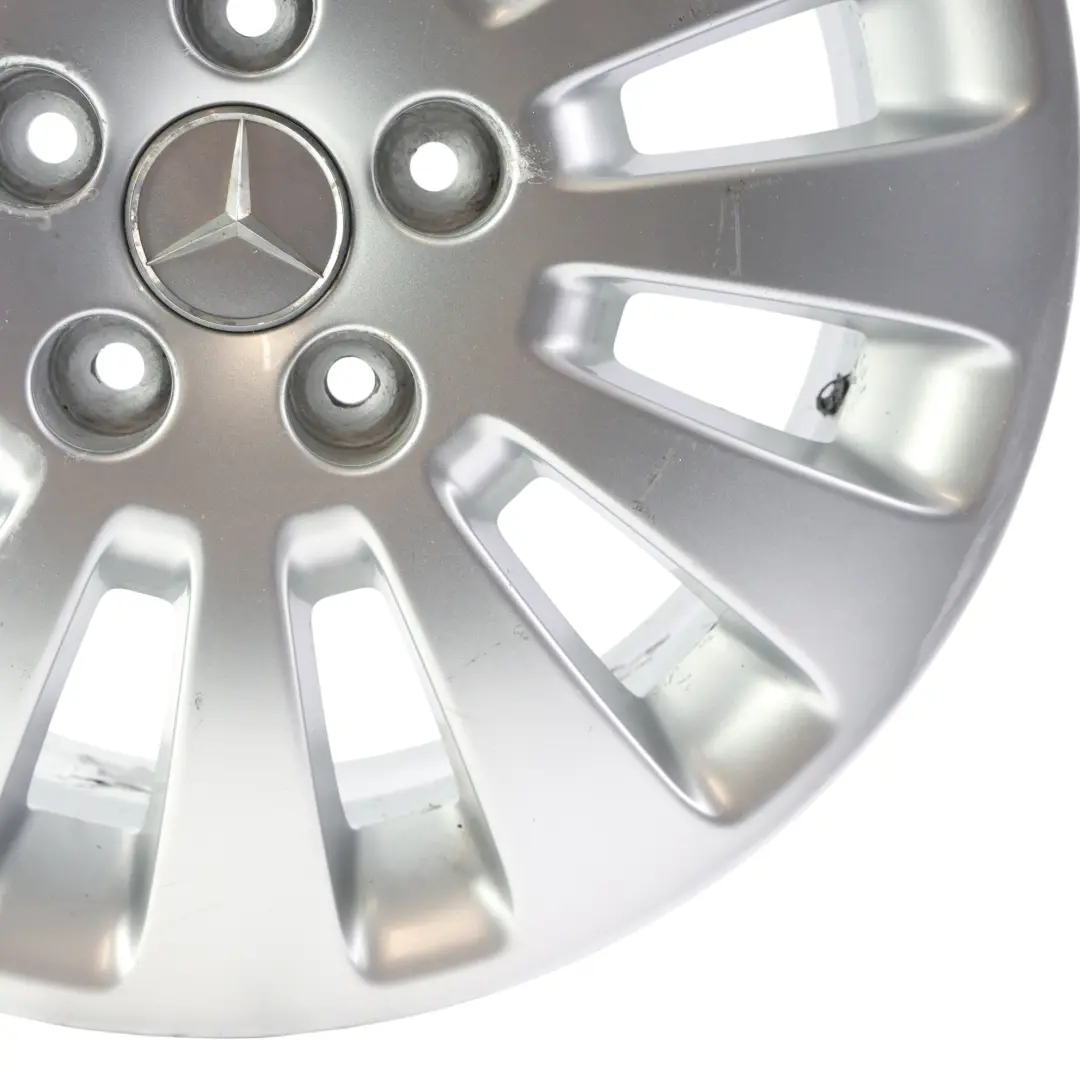 Alloy Wheel Rim Silver 16" ET44 6.5J to Mercedes Citan W415 with Part number A4154011000 Mercedes Citan W415 Alloy Wheel Rim Silver 16" ET44 6.5J - SKU A4154011000-4 - Part number A4154011000