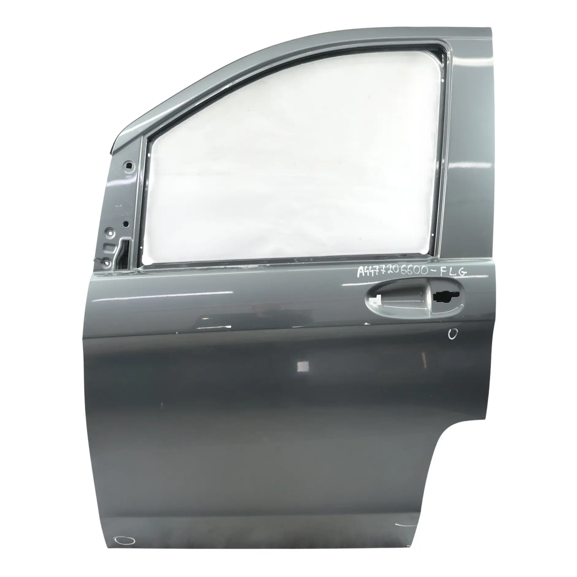 Mercedes Vito W447 Drzwi Przednie Lewe Szare Flint Metalil 368