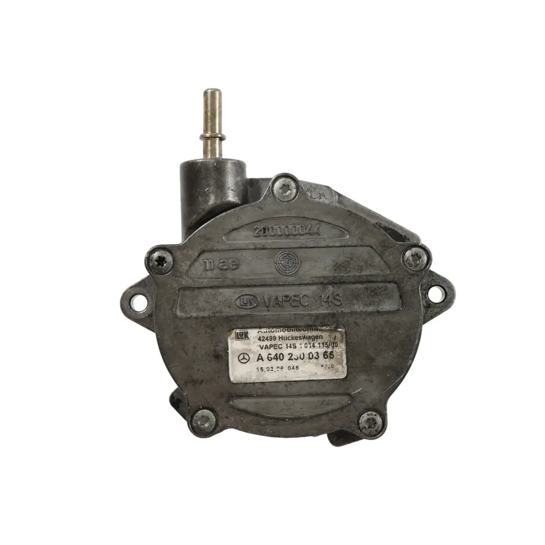 Mercedes W169 W245 Vacuum Pump A200 CDI 640941 2.0 Diesel - SKU A6402300365 - Part number A6402300365
