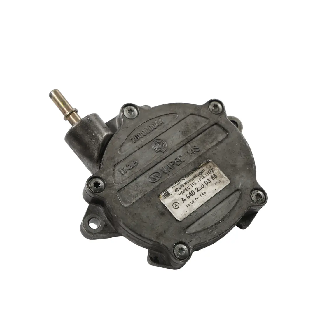 Pompe à Vide A200 CDI 640941 2.0 Diesel pour Mercedes W169 W245 à propos du numéro de pièce A6402300365 Mercedes W169 W245 Pompe à Vide A200 CDI 640941 2.0 Diesel - SKU A6402300365 - Numéro de pièce A6402300365