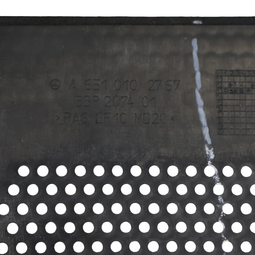 OM651 Diesel Motorabdeckung Akustikpanel für Mercedes W212 mit Teilenummer A6510102767 Mercedes W212 OM651 Diesel Motorabdeckung Akustikpanel - SKU A6510102767-1 - Teilenummer A6510102767