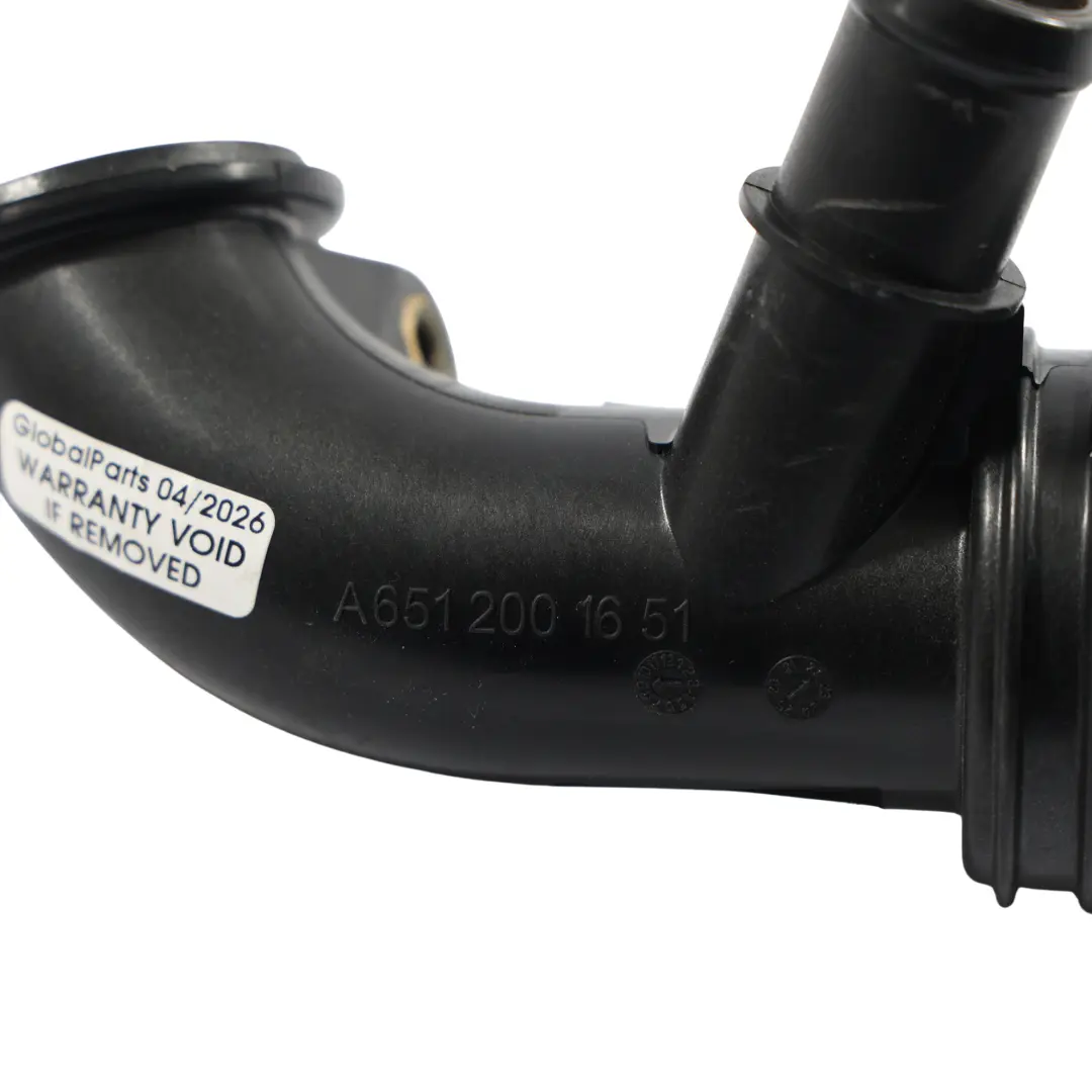 Mercedes W204 Conduite Pompe Eau Refroidissement Moteur OM651 Diesel - SKU A6512001651 - Numéro de pièce A6512001651