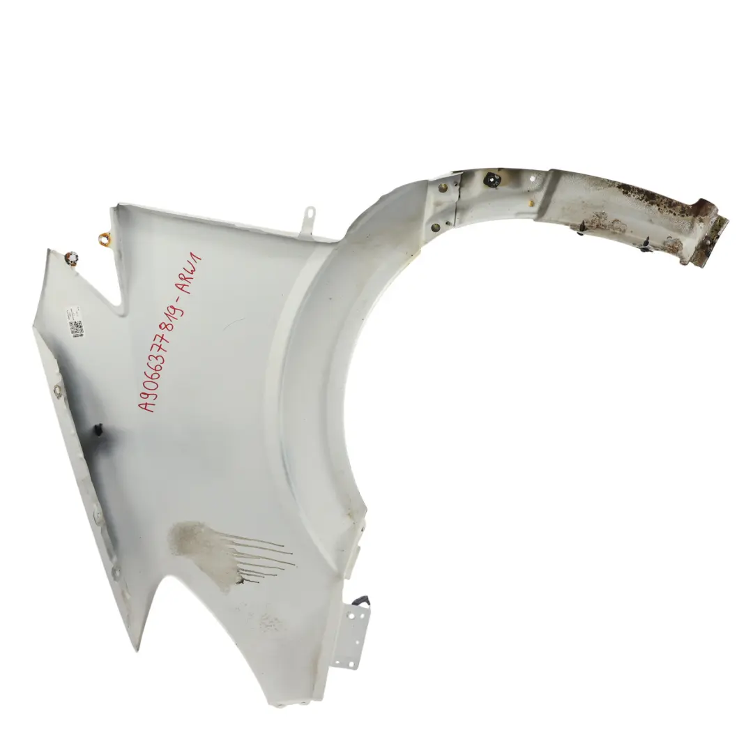 Mercedes Sprinter W906 Side Panel Front Right O/S Wing Fender Arctic White 9147 - SKU A9066377819-ARW1 - Part number A9066377819